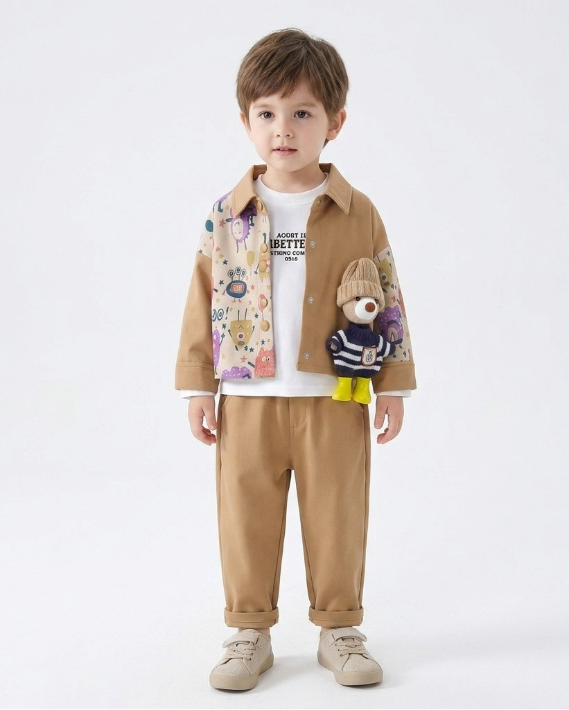 Conjunto invierno infantil invierno ligero elegante España
