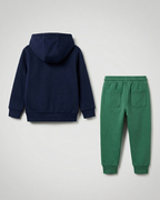 Conjunto niño invierno 2 piezas sudadera con capucha y pantalón osito 3D ,ropa niño invierno Ideal para primavera en España