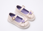 Zapato elegante para niña con lazo frontal de diseño moderno en España