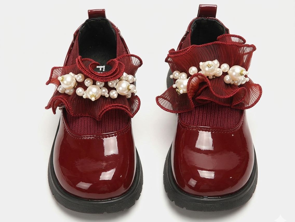 Zapato clásico brillante para niña en España