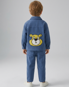 Conjunto  invierno terciopelo 2 piezas niño con chaqueta y pantalón en España