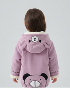Chaqueta bebé invierno y ropa bebé invierno chaqueta niña invierno acolchada con capucha de osito , en España