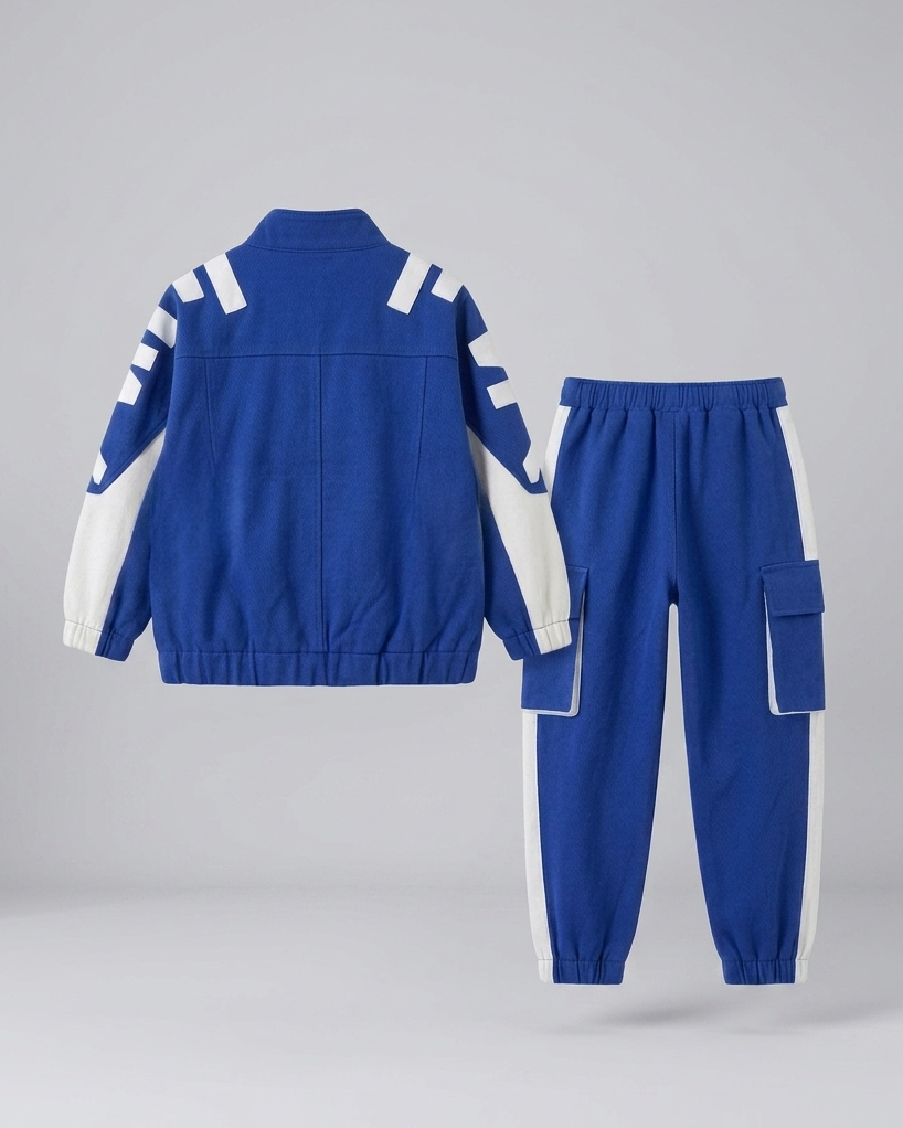 Conjunto deportivo niño chaqueta y pantalón ropa infantil cómoda Ideal para clima otoñal y principios de invierno en España