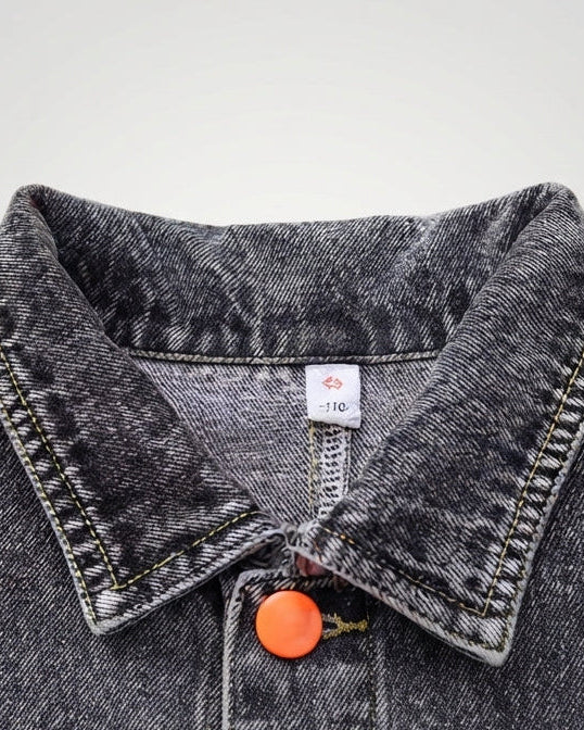 Conjunto Vaquero Niño 3 Piezas ,Chaqueta, Camiseta y Pantalón Cargo