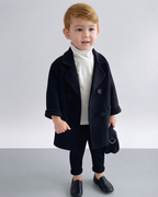 Abrigo Infantil Invierno Elegante Niño