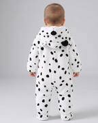 Mono de invierno bebé niño con capucha de animal – pijama infantil de felpa suave en España
