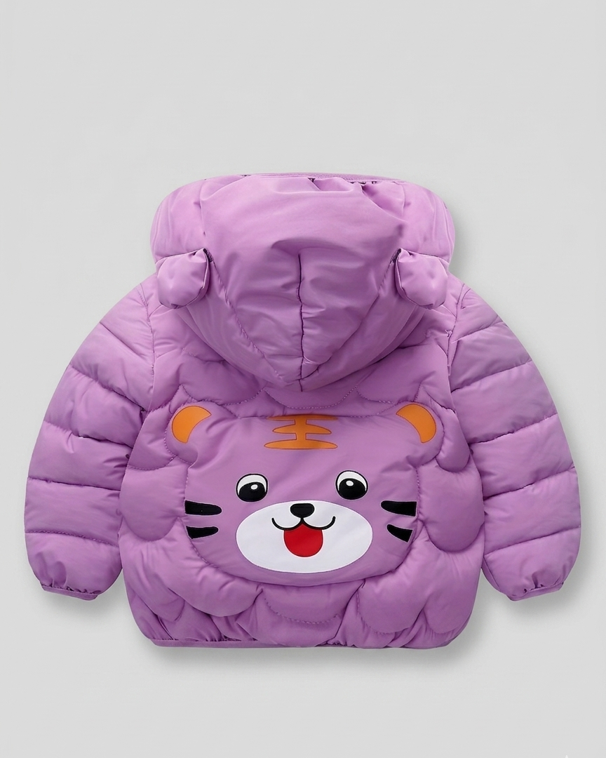 Chaqueta niño invierno acolchado con capucha y cremallera – ropa niño invierno,Ideal para clima otoñal en España