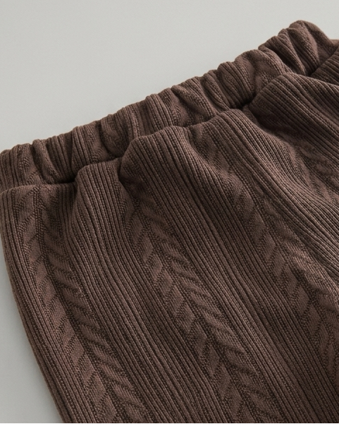 Conjunto niña invierno 3 piezas chaqueta tejida y pantalón de terciopelo con bolso,Ideal para clima otoñal en España