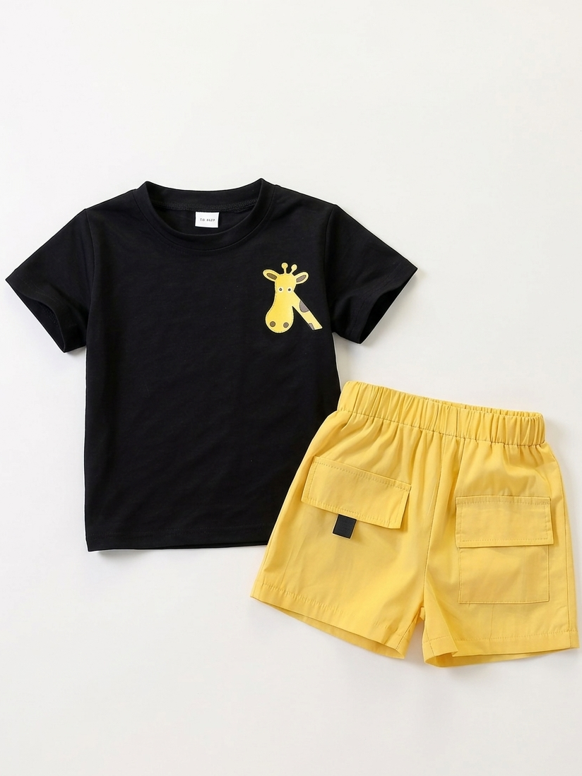 Set Verano Jirafa con Bolsillos