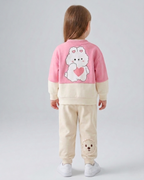 Conjunto bebé 3 piezas ropa infantil con diseño elegante de osito para niño y niña en España