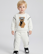 Conjunto Bebé 2 Piezas Osito,Ropa Invierno Niño