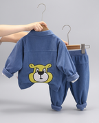 Conjunto  invierno terciopelo 2 piezas niño con chaqueta y pantalón en España