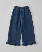 Conjunto niña 3 piezas ropa niña: blusa, chaleco vaquero de mezclilla y pantalón cómodo,Ideal para clima otoñal  en España