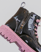 Botas Niña Invierno Brillo Moderno
