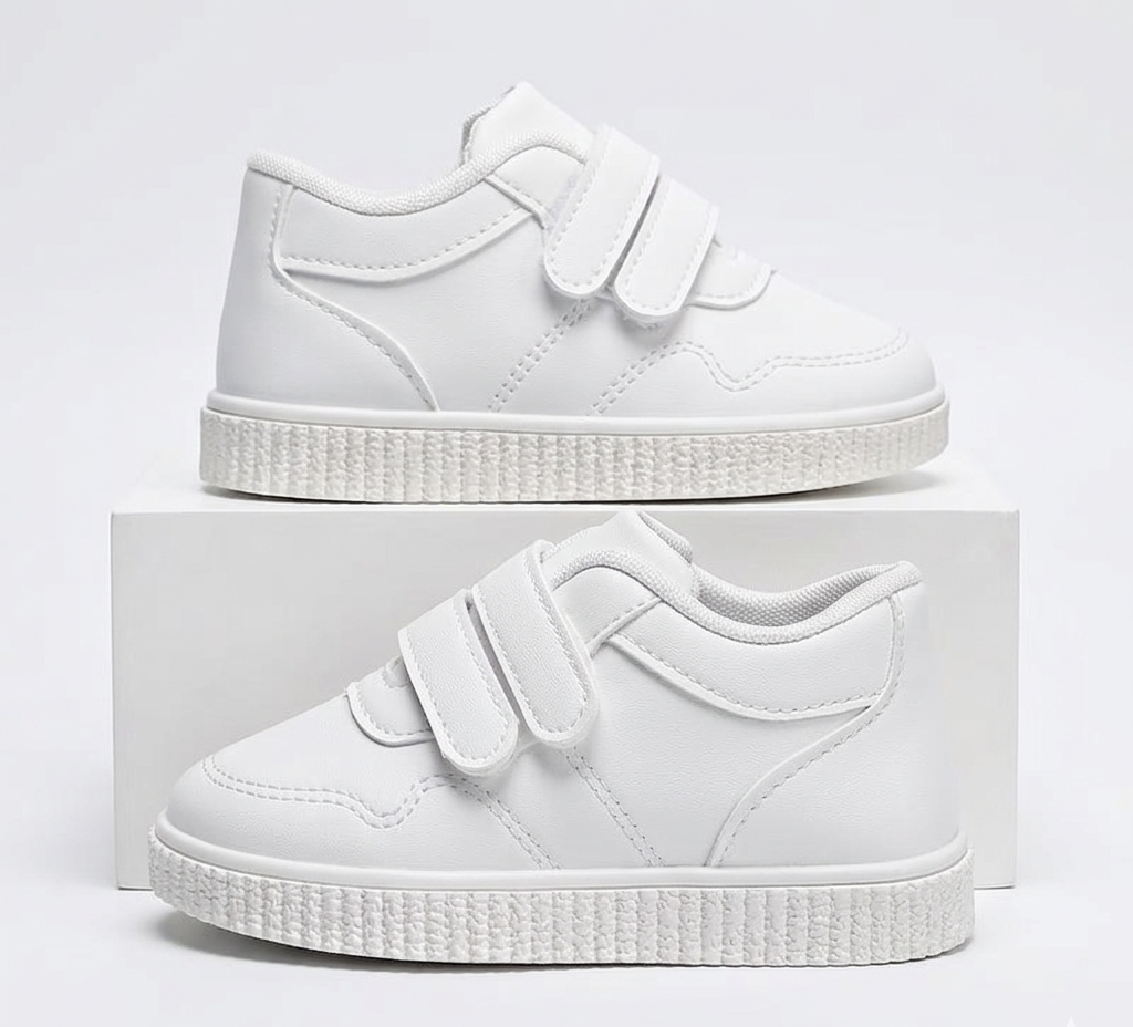 Zapato blanco de diseño moderno y ligero en España