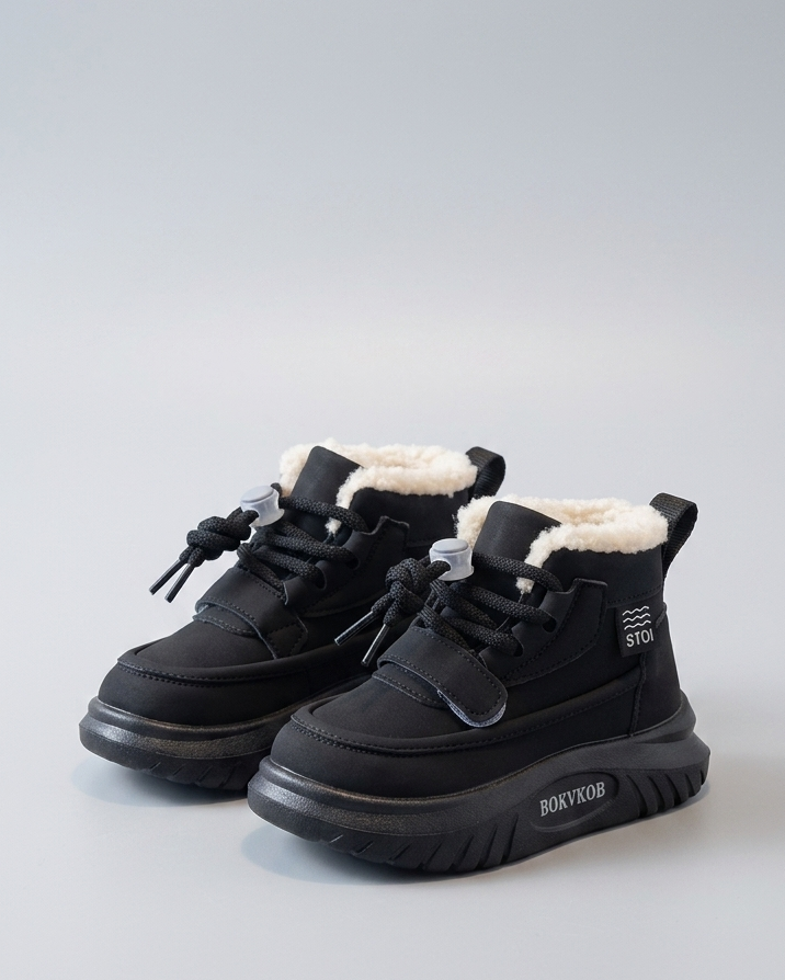 Botas de invierno cálidas con forro de piel suave en España