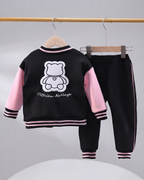 Conjunto Deportivo Niño Bear Cool Chaqueta Varsity de Algodón