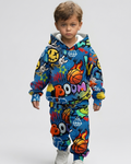 Conjunto niño deportivo 2 piezas sudadera con capucha y pantalón chándal en España