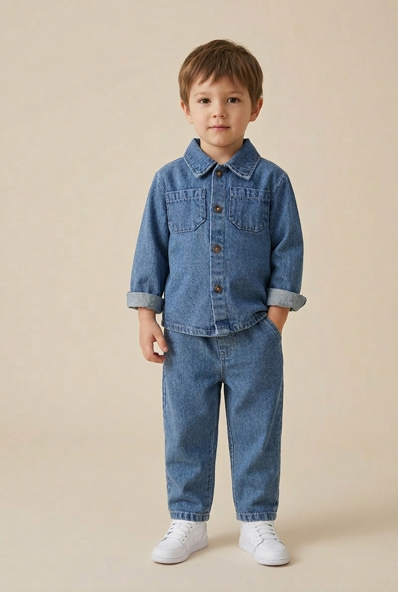 Conjunto Denim Bebé