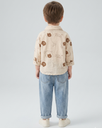 Conjunto niño invierno ropa bebé 2 piezas sudadera manga larga y pantalón vaquero en España