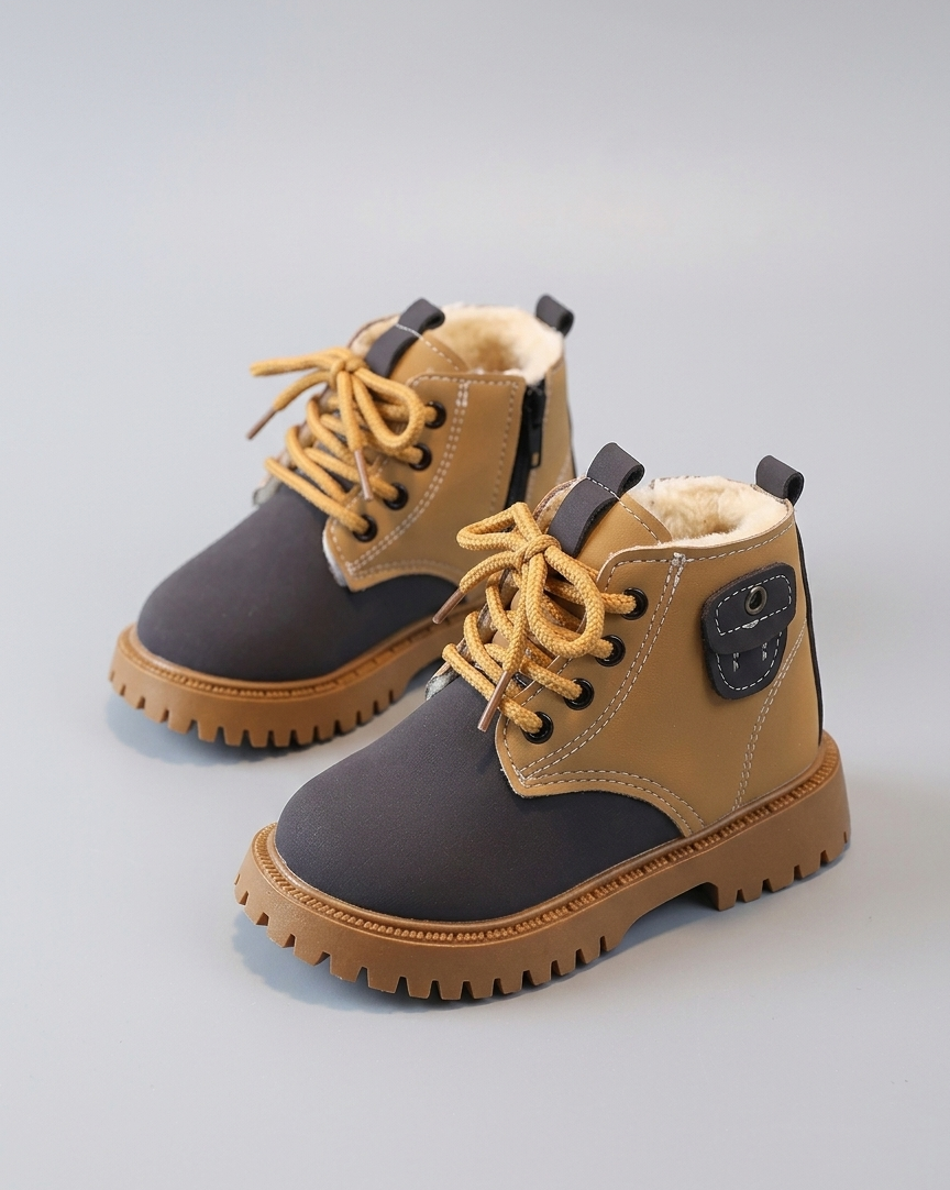 Zapato de invierno con forro suave y cálido, de diseño moderno en España