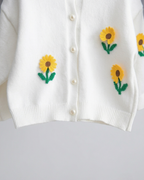 Conjunto niña 2 piezas: blusa tejida con cuello decorado y pantalón vaquero elegante en España