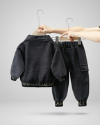 Conjunto infantil denim 3 piezas (chaqueta vaquera, camiseta interior y pantalón vaquero)  ropa infantil niño  en España