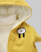 Chaqueta bebé invierno y ropa bebé invierno chaqueta niña invierno acolchada con capucha de osito , en España