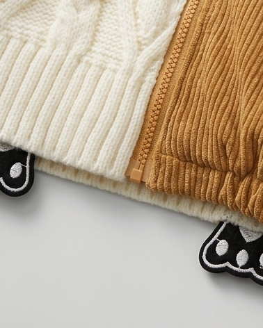 Chaqueta bebé invierno y ropa bebé invierno chaqueta niña invierno acolchada con capucha de osito , en España
