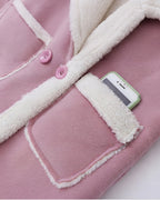 Abrigo Niña Invierno Rosa Rosie Elegance