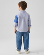 Conjunto niño verano camisa manga corta y pantalón vaquero infantil en España
