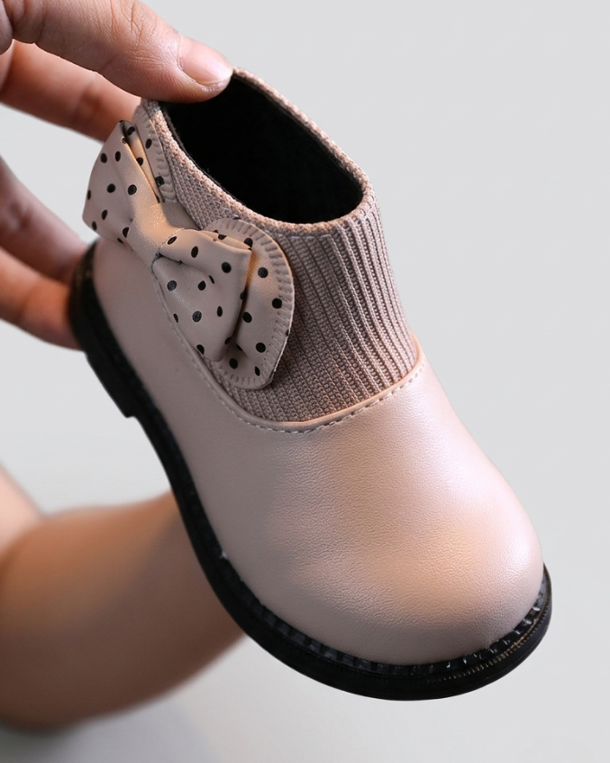Zapato Niña Lazo Lunares Elegante