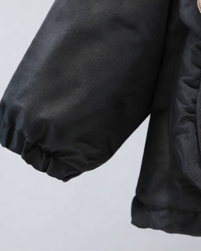 Conjunto Bebé Invierno 2 Piezas  Chaqueta Oso Acolchada