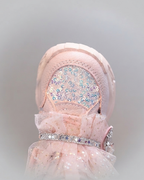 Zapatillas Infantiles Brillantes con Mariposa