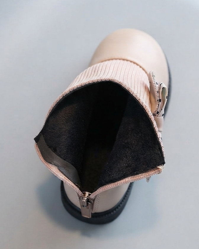 Zapato Niña Lazo Lunares Elegante
