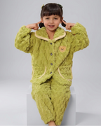 Pijama infantil invierno 2 piezas de felpa cálida para niños