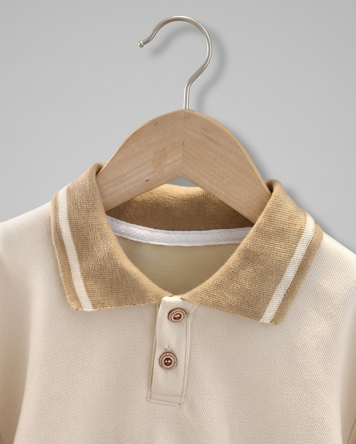 Conjunto 2 piezas bebé niño invierno con estampado de dibujos animados y ositos vista frontal