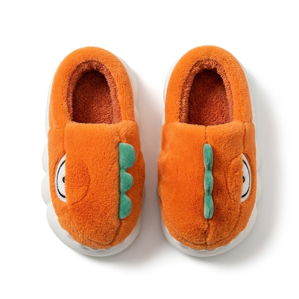 Pantuflas de invierno con pelo suave y cálido en España