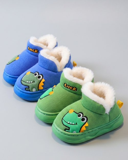 Bota de invierno acolchada con diseño de dinosaurio en España