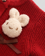 Conjunto niña invierno 2 piezas suéter de lana y falda a cuadros – ropa niña invierno en España