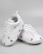 Zapatos bebé suela blanda bordados estrellas niño y niña 0-18 meses en España