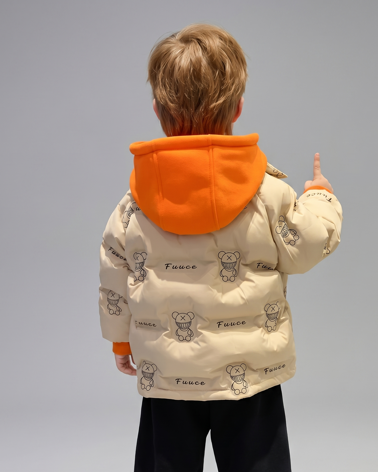 Chaqueta acolchada infantil con estampado de osos chaqueta ropa invierno infantil en España