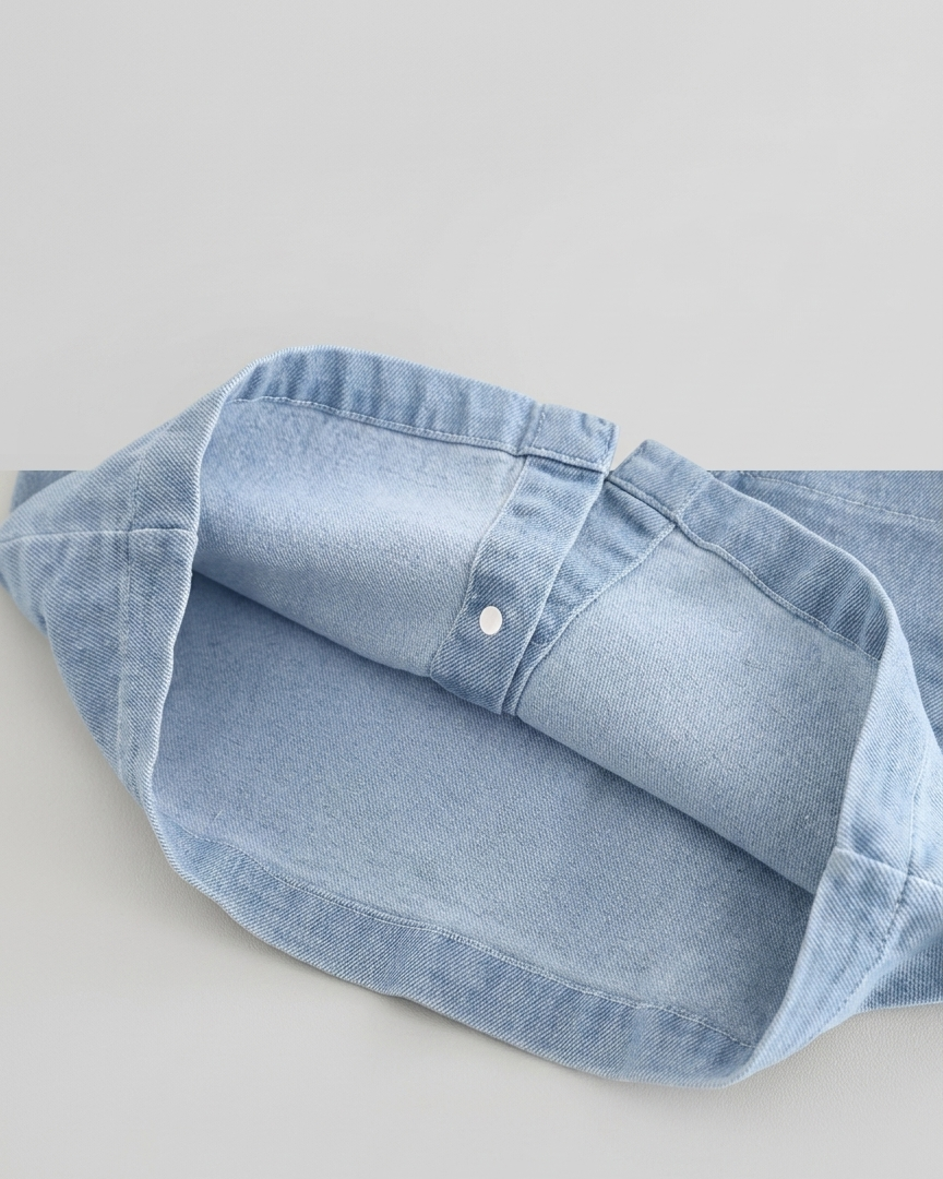 Conjunto niño ropa infantil 3 piezas vaquero moderno con camisa y pantalón , Ideal para primavera en España