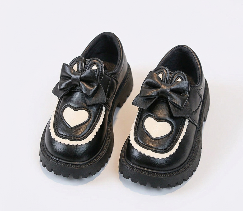 Zapato clásico elegante para niña con diseño de lazo frontal en España