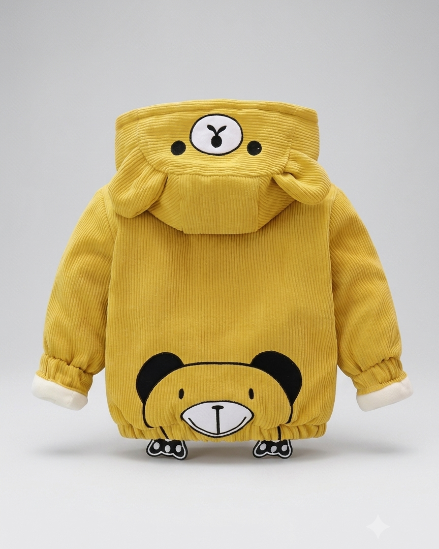 Chaqueta bebé invierno y ropa bebé invierno chaqueta niña invierno acolchada con capucha de osito , en España