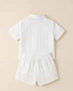 Conjunto Casual Blanco para Niño