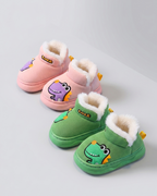 Bota Dinosaurio Infantil Invierno Acolchado