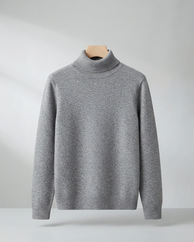 Jersey Infantil de Cuello Alto  Suave, Cálido y Elegante para el Invierno