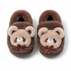 Zapatilla de invierno cálida y divertida con diseño de oso en España