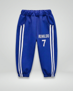 Chándal niño fútbol Ronaldo 3 piezas . conjunto deportivo infantil chaqueta, pantalón y bandolera en España